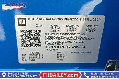 2024 Chevrolet Equinox EV 2LT