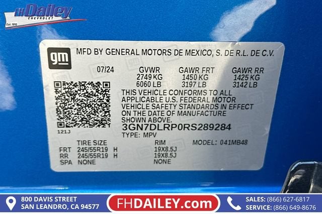 2024 Chevrolet Equinox EV 2LT