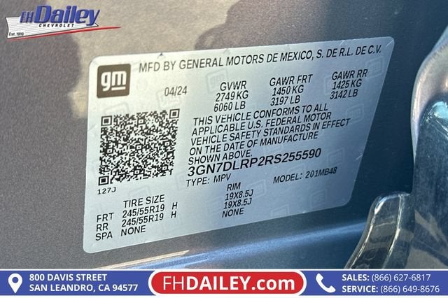 2024 Chevrolet Equinox EV 2LT