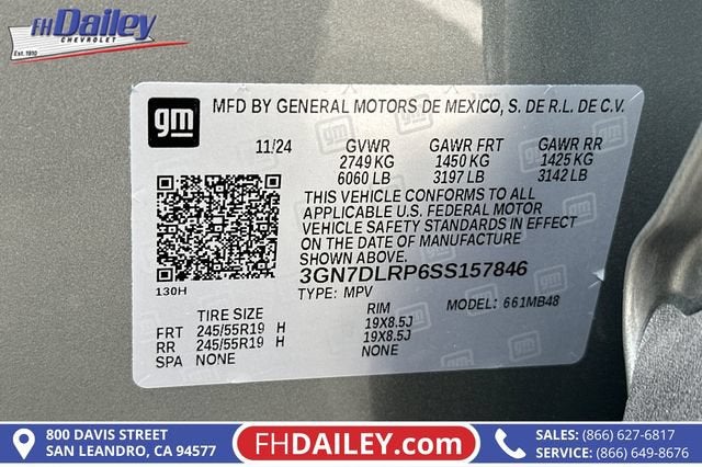 2025 Chevrolet Equinox EV LT