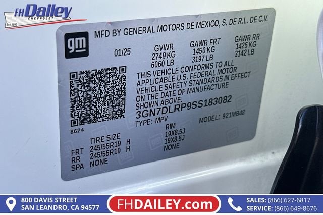 2025 Chevrolet Equinox EV LT