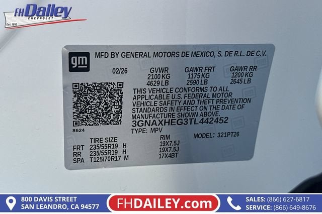 2026 Chevrolet Equinox LT
