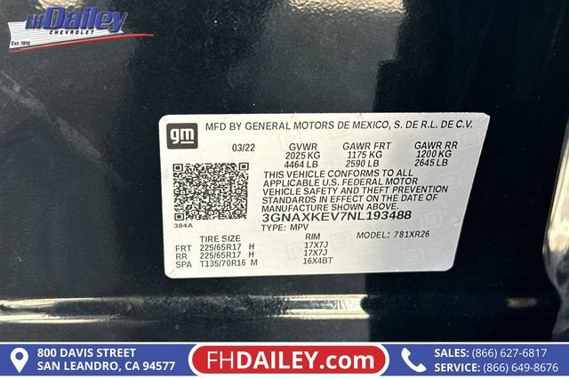 2022 Chevrolet Equinox LT