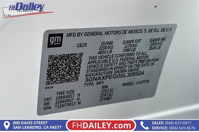 2025 Chevrolet Equinox LT