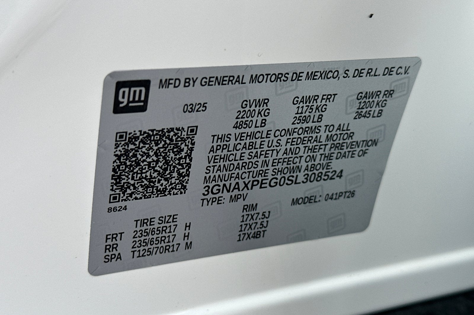 2025 Chevrolet Equinox LT