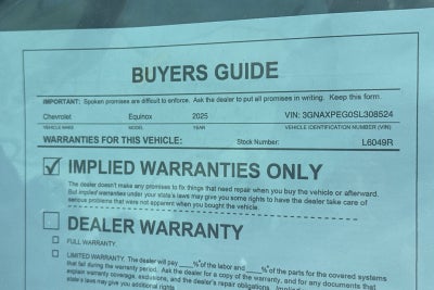 2025 Chevrolet Equinox LT