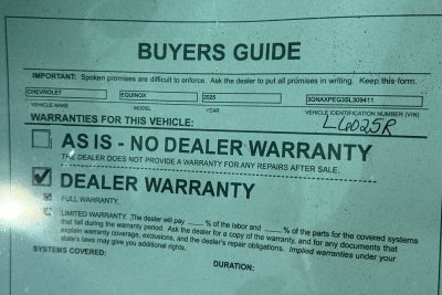 2025 Chevrolet Equinox LT