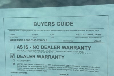 2023 Toyota Camry SE