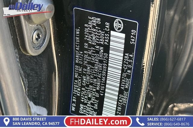 2024 Toyota Camry SE