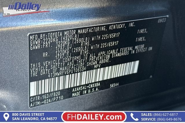 2023 Toyota RAV4 Hybrid LE