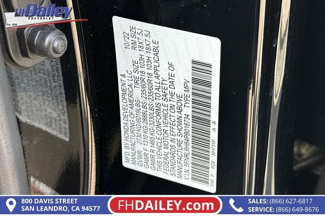 2023 Honda Odyssey EX-L