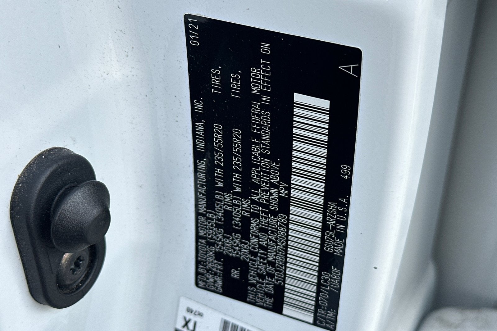 2021 Toyota Highlander XSE