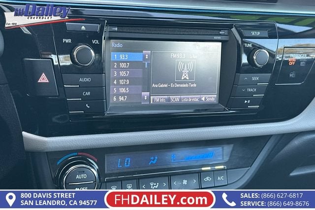 2015 Toyota Corolla L