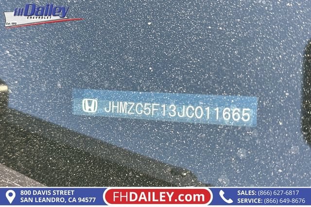 2018 Honda Clarity Plug-In Hybrid Base