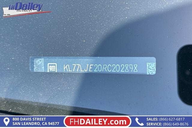 2024 Chevrolet Trax 2RS