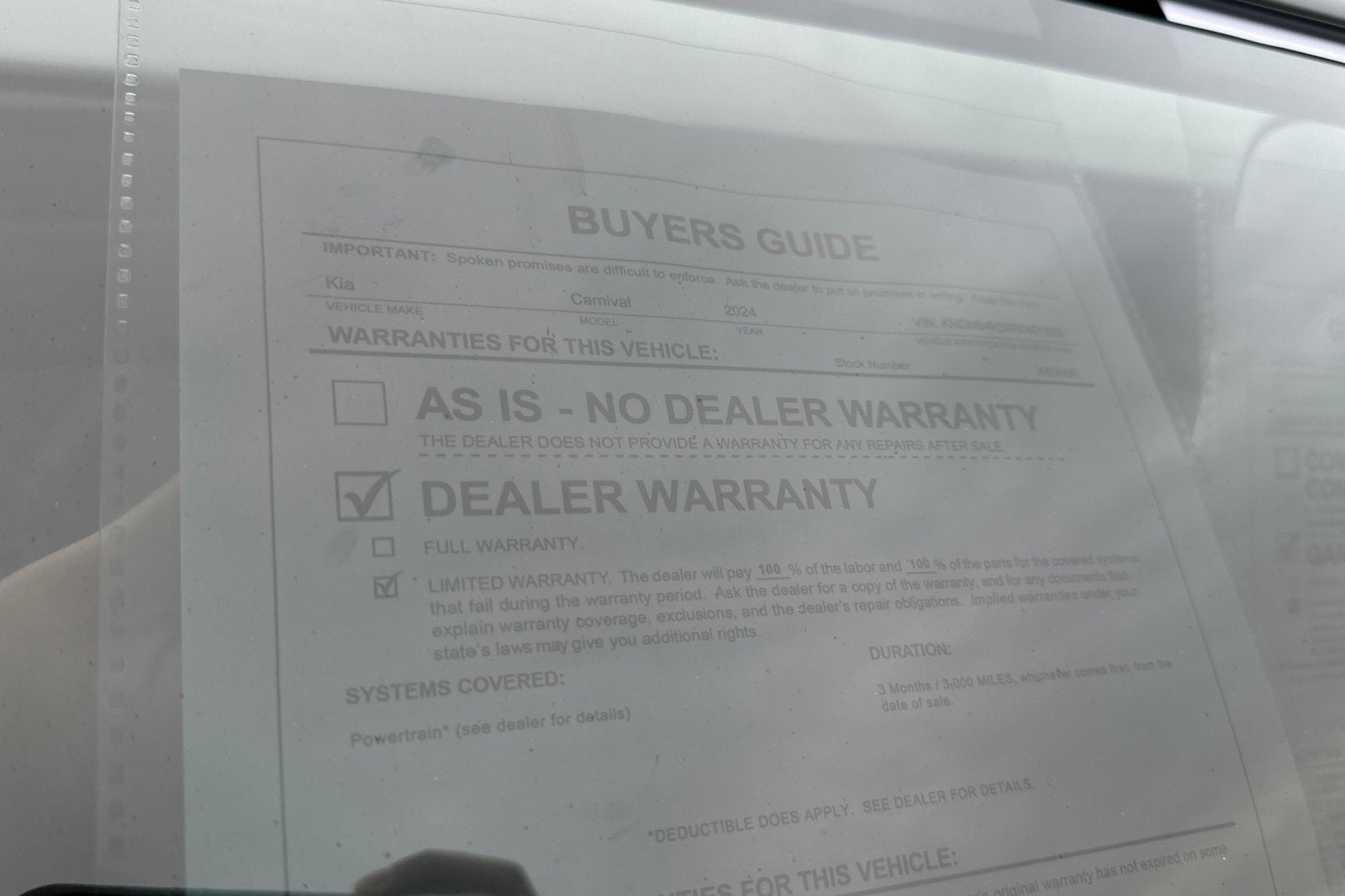 2024 Kia Carnival LX