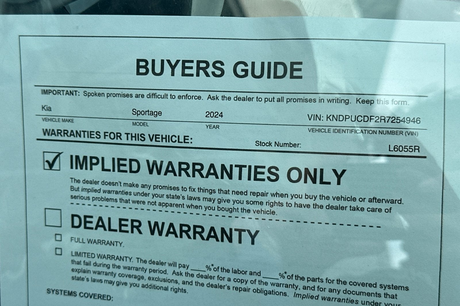 2024 Kia Sportage LX