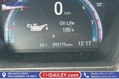 2018 Honda Civic Hatchback EX
