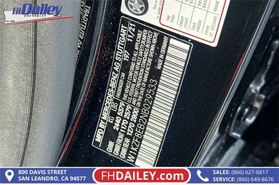 2022 Mercedes-Benz E-Class E 350