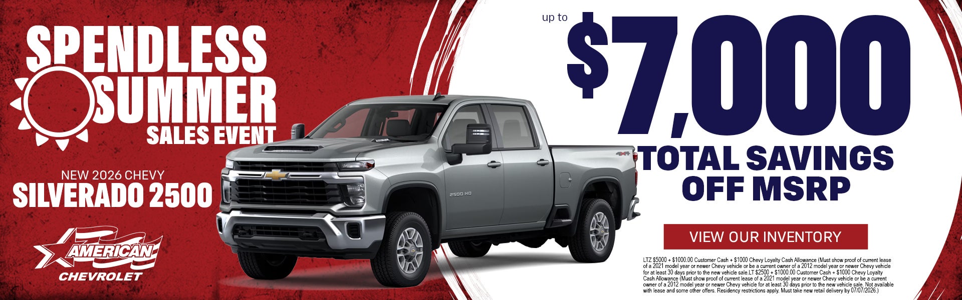 NEW 2026 CHEVY SILVERADO 2500