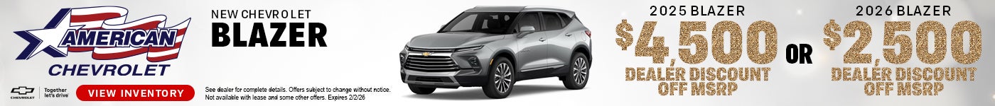 2025 CHEVY BLAZER