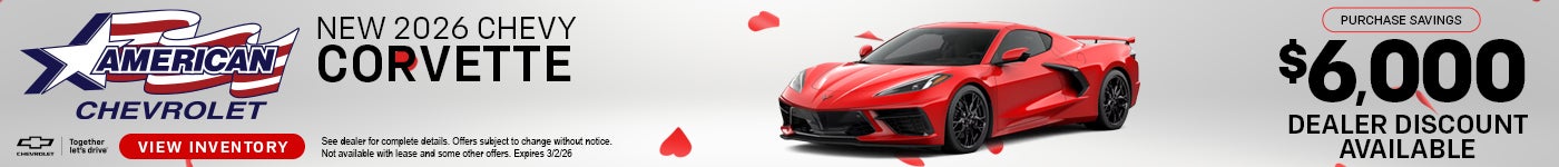 2026 CHEVY CORVETTE