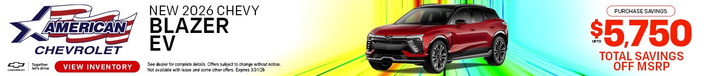 2026 CHEVY BLAZER EV