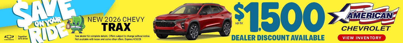 2026 CHEVY TRAX