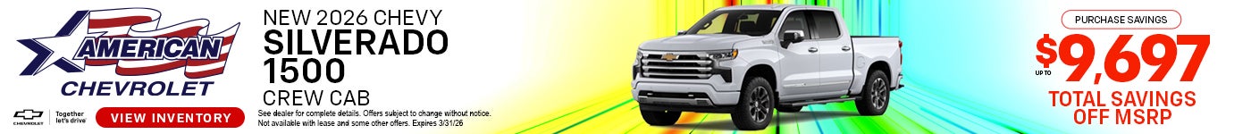 2026 CHEVY SILVERADO