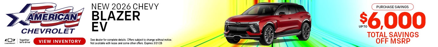 2026 CHEVY BLAZER EV