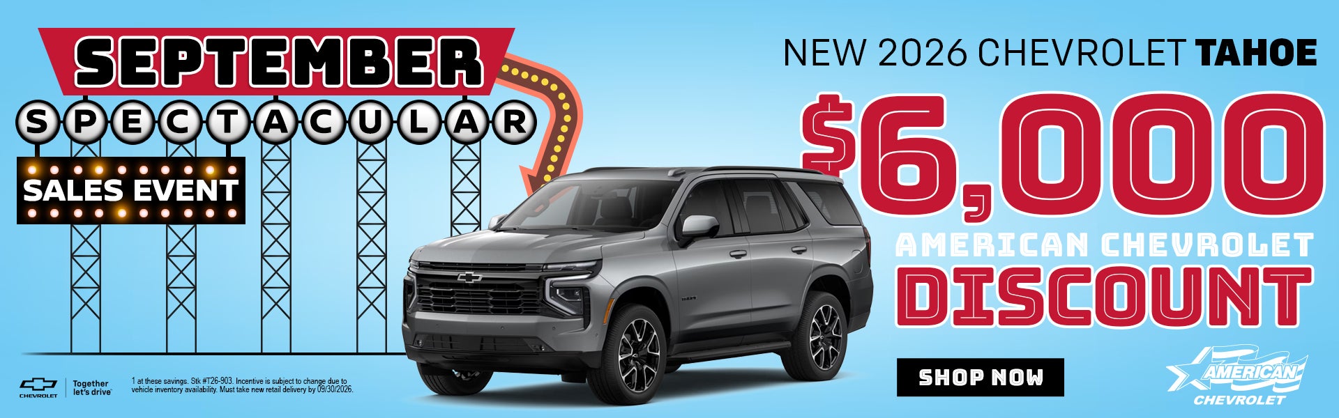 New 2026 Chevrolet Tahoe