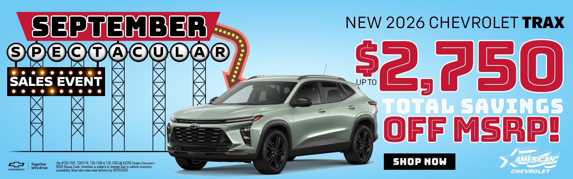 New 2026 Chevrolet Trax