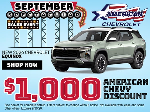New 2026 Chevrolet Equinox