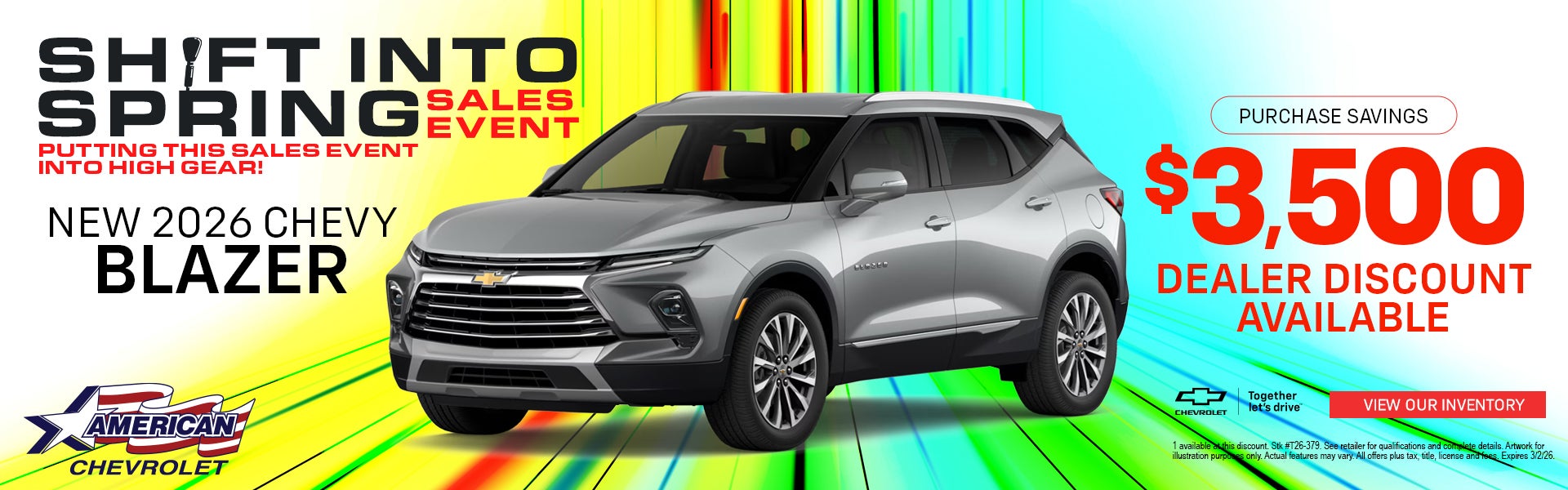 New 2026 Chevy Blazer