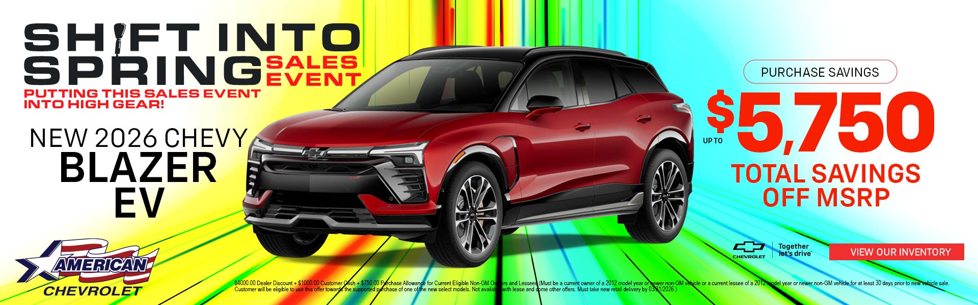 New 2026 Chevy Blazer EV